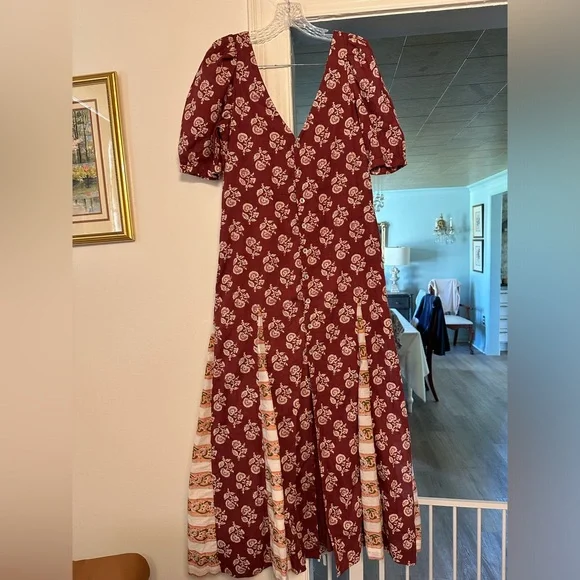 Reserved for Trade Don't Buy Alix Of Bohemia Bianca Maxi Dress - Picture 6 of 7